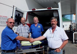 Vulstasies skenk Ambulansbed